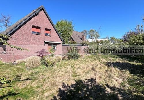 Rückansicht mit Garten
