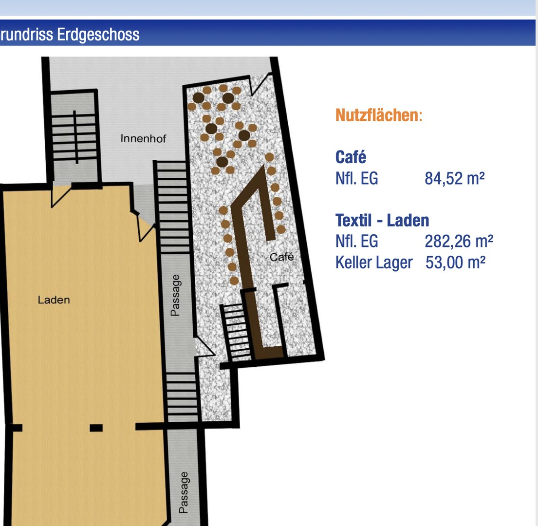 Grundriss Bar