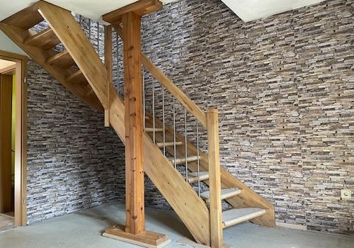 Treppe zum DG