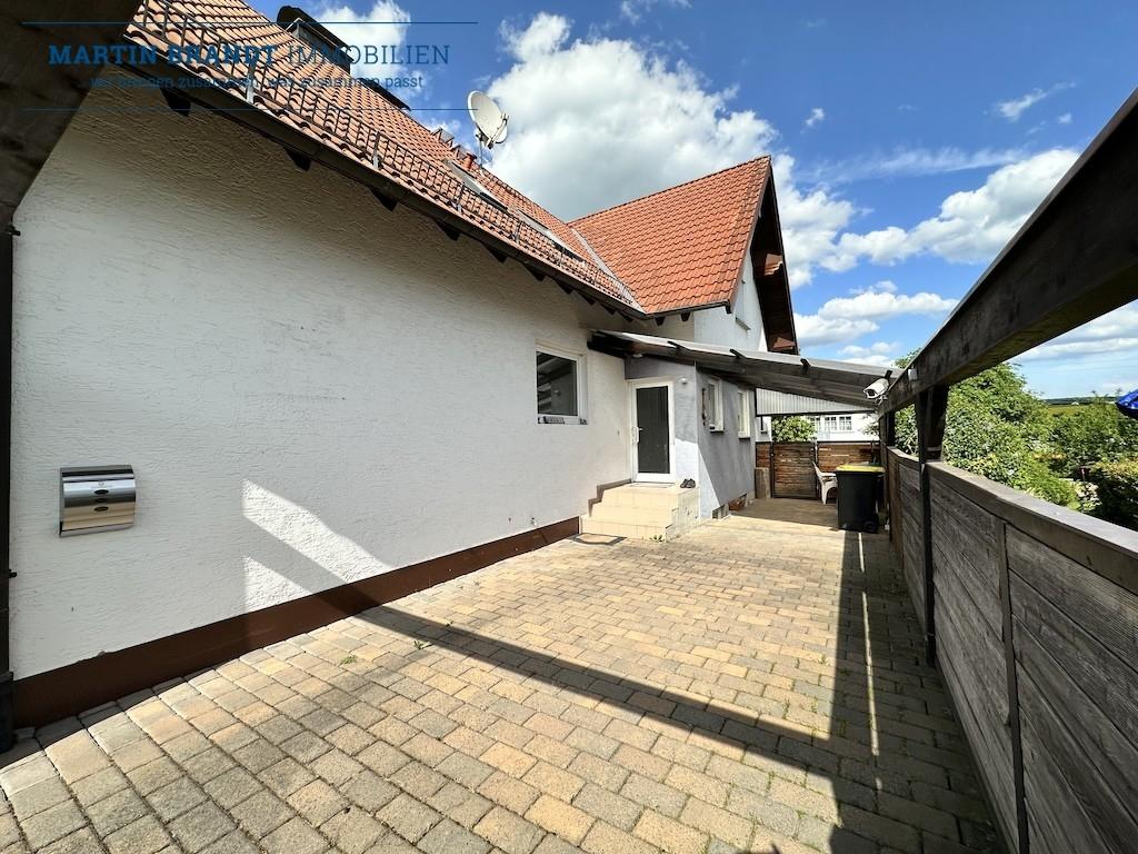 Carport am Haus