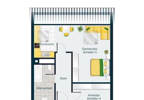 Grundriss Dachgeschoss