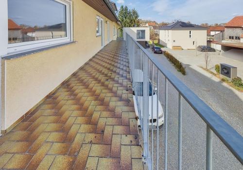 Balkon Ostseite