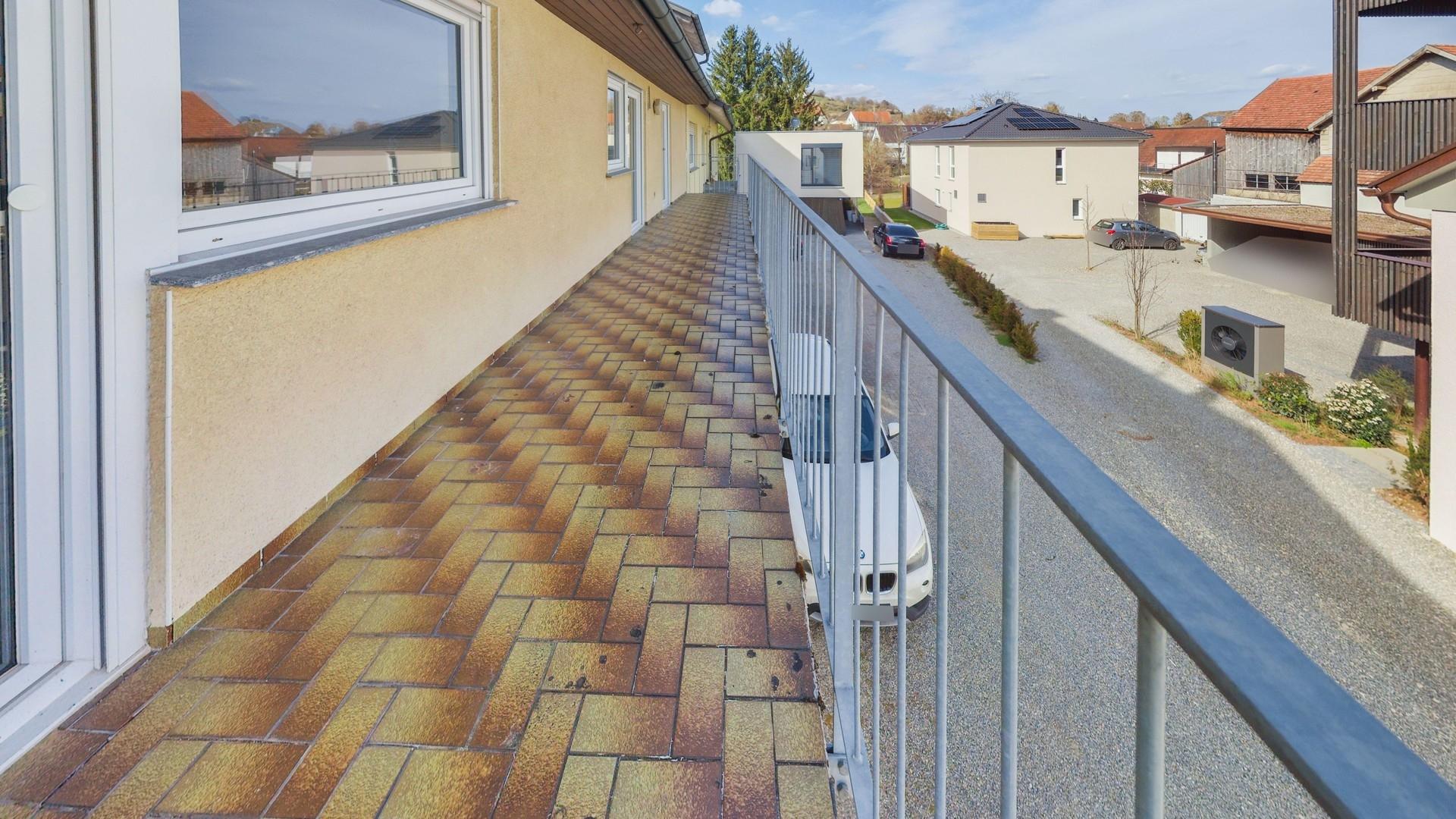Balkon Ostseite