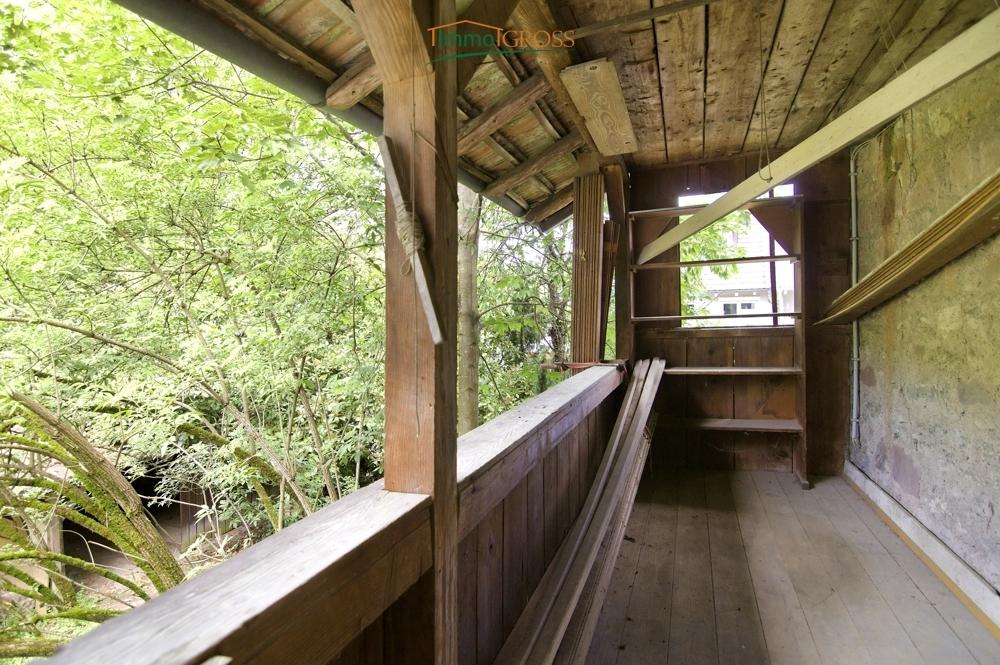 OG - Balkon mit Blick auf den Garten