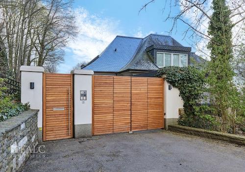Privater Zugang zum Anwesen