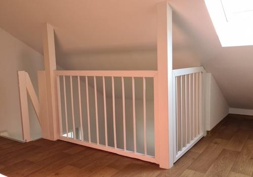 halboffene Zwischendecke