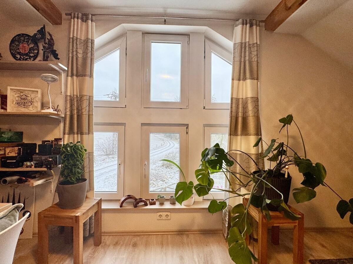 Detail Fenster Wohnzimmer