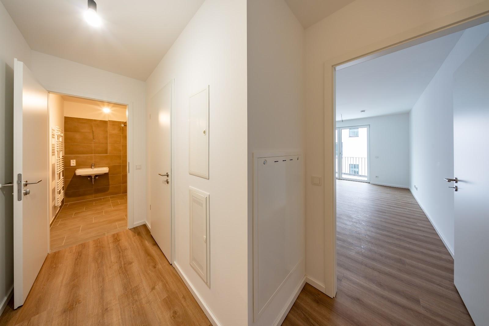 Blick in die Wohnung