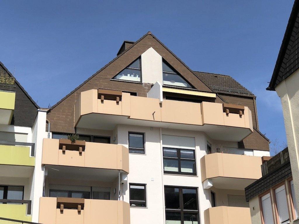 Balkonansicht der Wohnung
