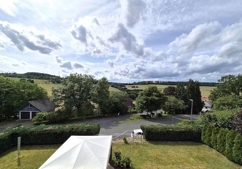 Fernblick vom Balkon