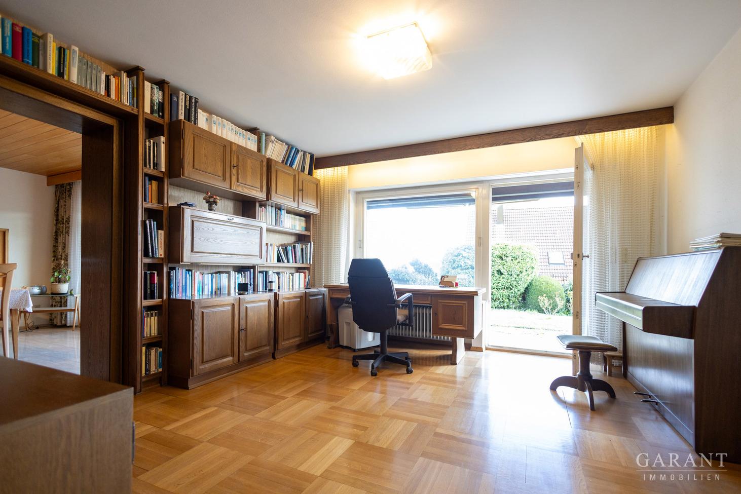 Musik- und Arbeitszimmer