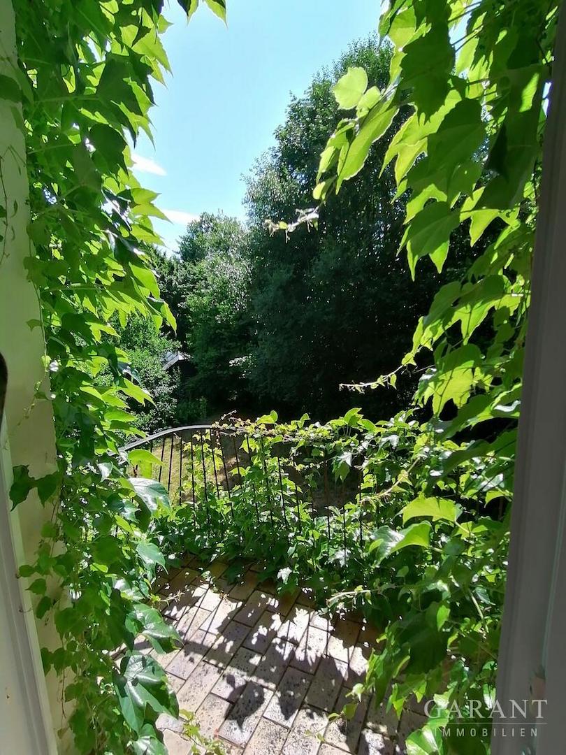 Sicht zum Garten, Balkon (2)