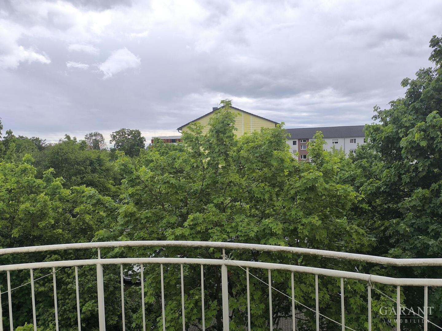 Sicht vom Balkon