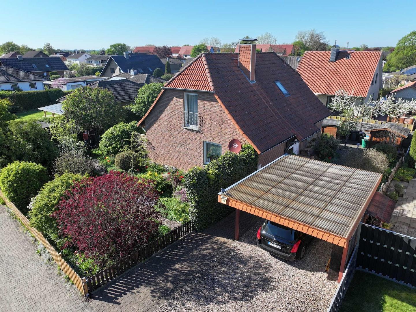 Ansicht von der Straße