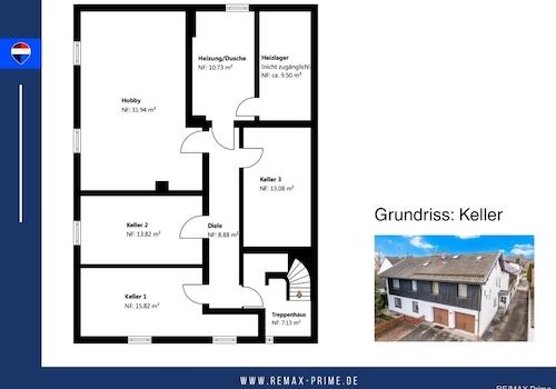 Grundriss Keller