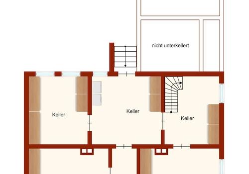 Grundriss Keller