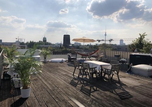 Roof terrace