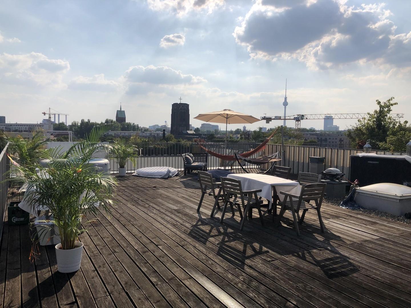 Roof terrace