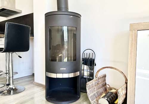 Gemütlicher und funktionsfähiger Kamin