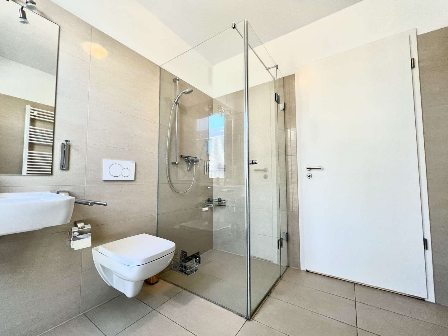 Ebenerdige Dusche