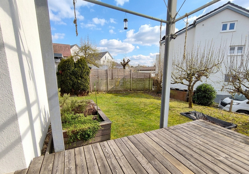 Blick in den Garten