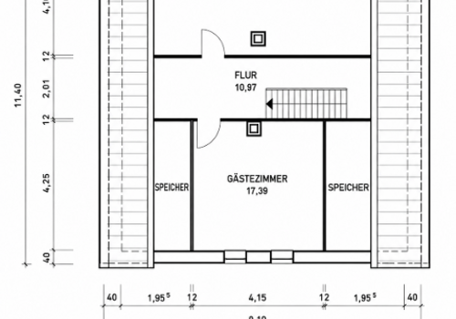 Dachgeschoss 2D