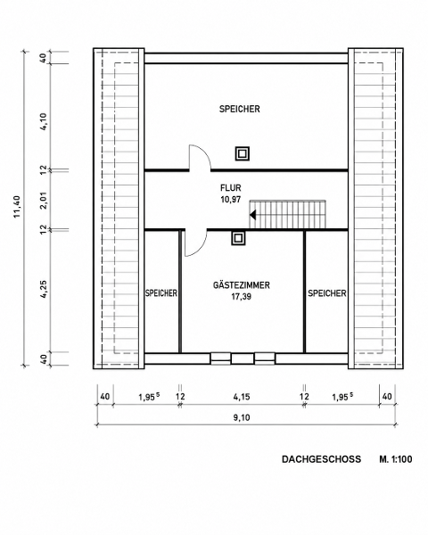 Dachgeschoss 2D