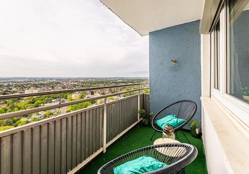 Süd-Balkon mit Weitblick