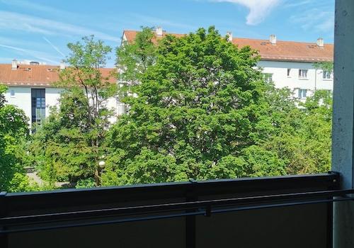 Blick vom Balkon/Loggia