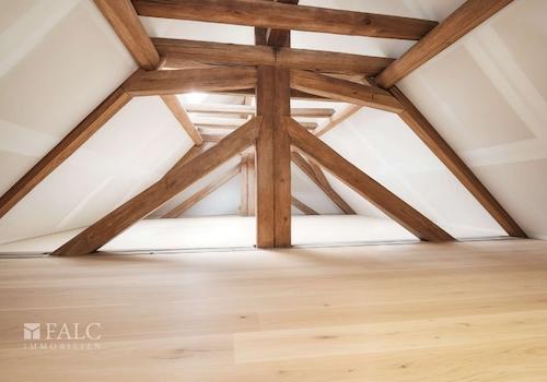 Möglicher Ausbau Spitzboden- (KI generiert)Spitzboden - (KI generiert)
