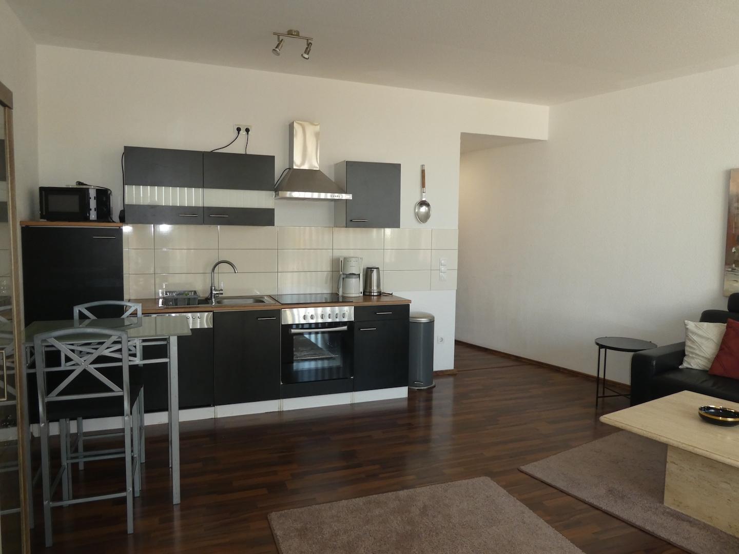 Küche/Wohnzimmer im Obergeschoss