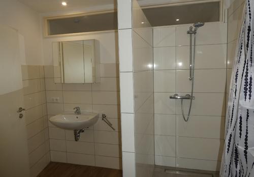 Badezimmer im Obergeschoss
