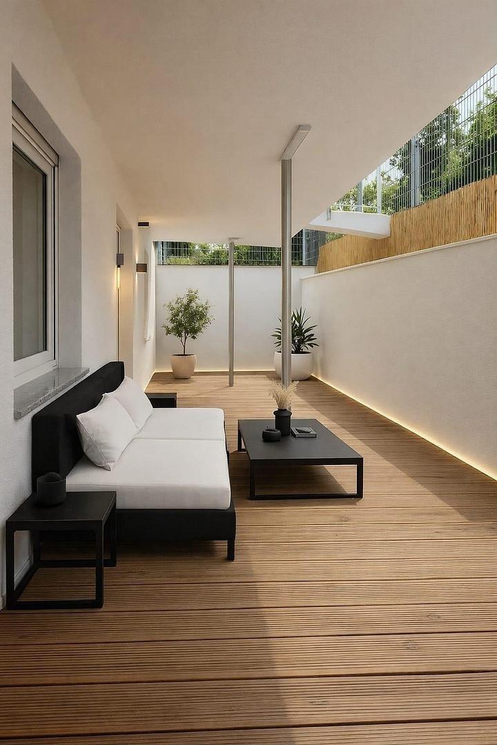 Terrasse visualisiert