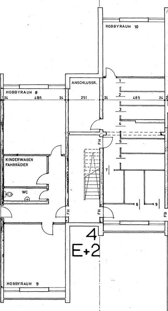 Grundriss Hobbyraum 10