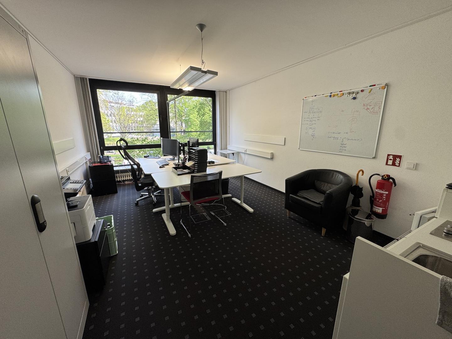 Blick ins Büro