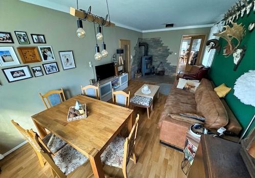 EG Wohnzimmer mit Kamin
