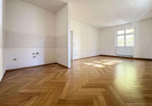 Gemeinsamer Wohn- und Essbereich