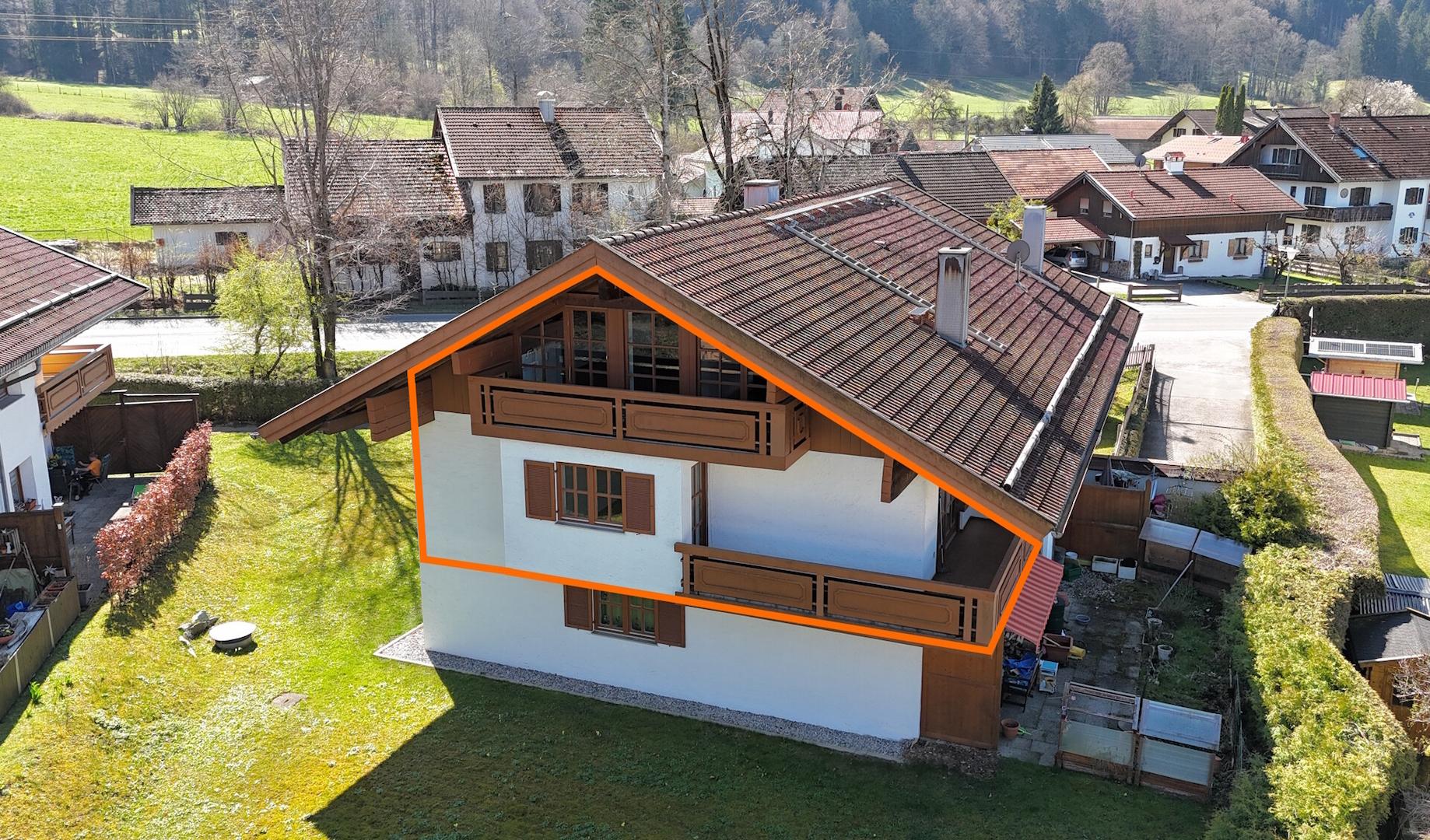 Großzügige Maisonettewohnung im 1. OG und DG