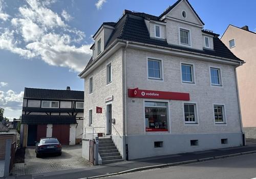 Fassade Eingang Vodafone Shop 