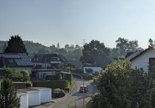 Von Terrasse OG nach Osten