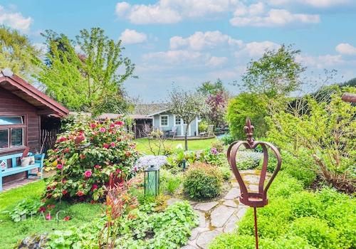 Blick auf den Garten