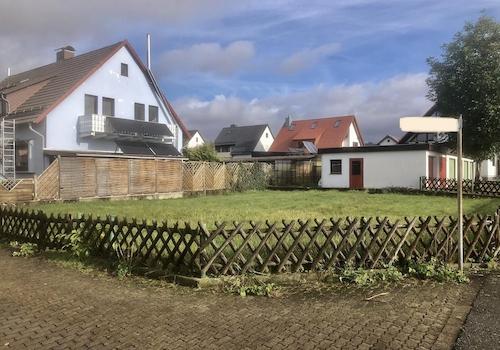 Blick von der Einmündung