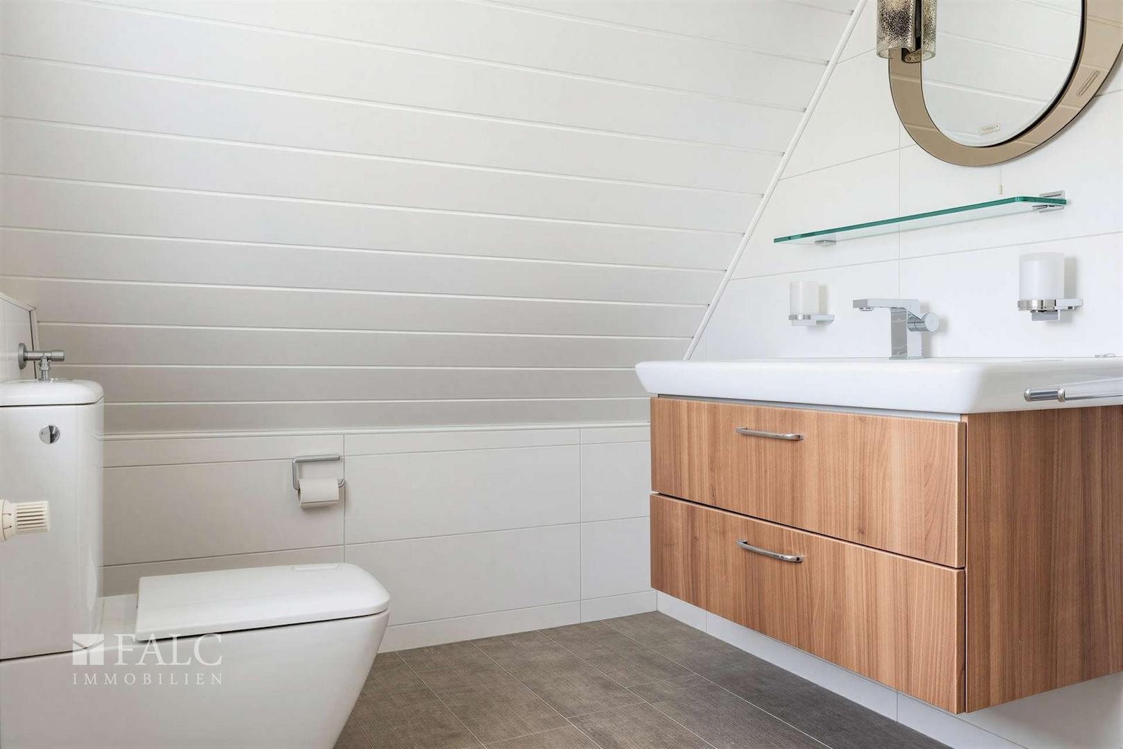 Badezimmer Dachgeschoss