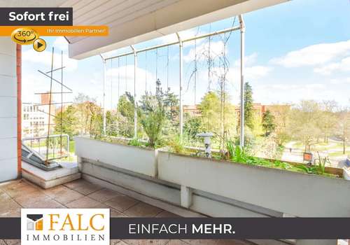 Ausblick vom Balkon