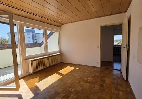 Wohn-/Essbereich mit vorgelagerter Dachterrasse
