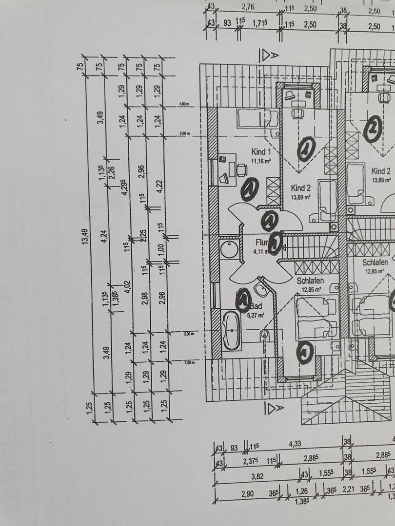 Grundriss Dachgeschoss