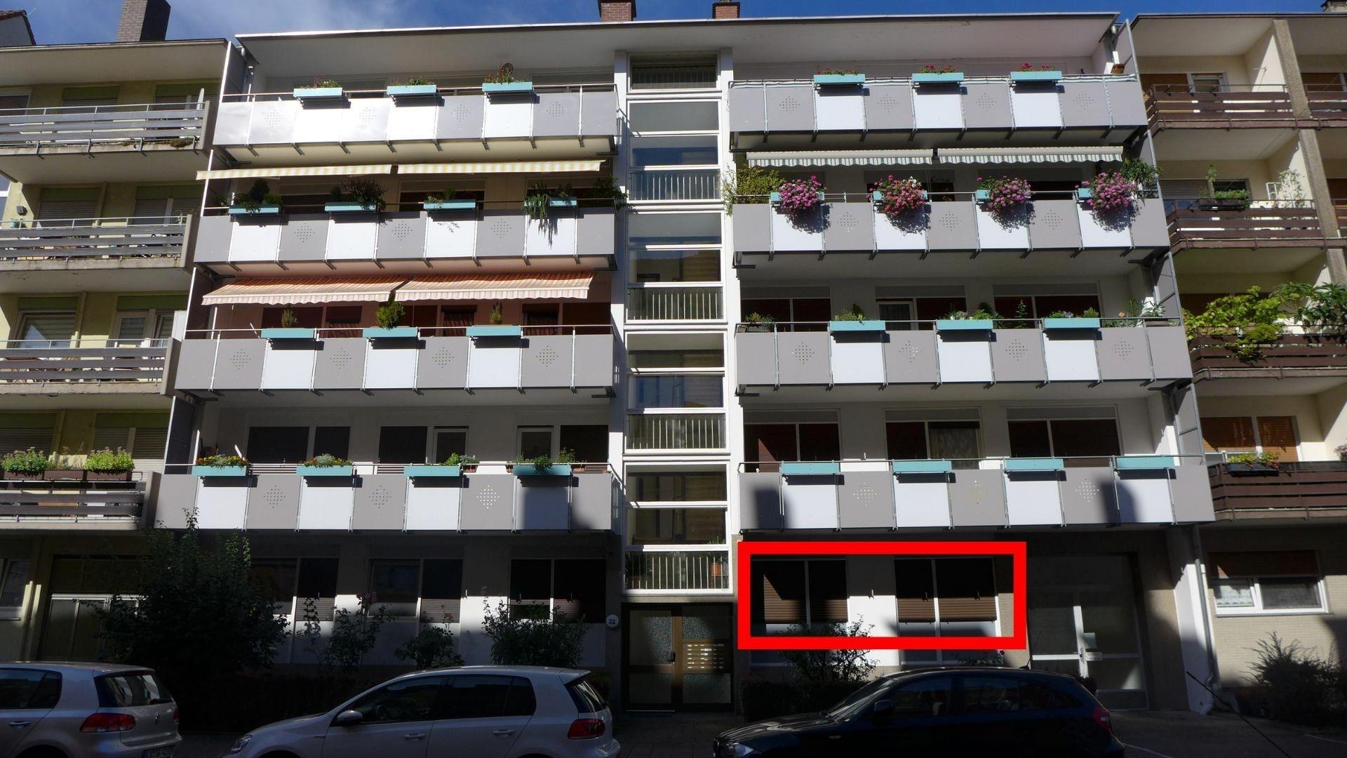 Wohnung - erhöhtes Erdgeschoss