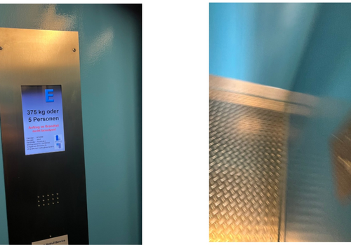 Aufzug modernisiert