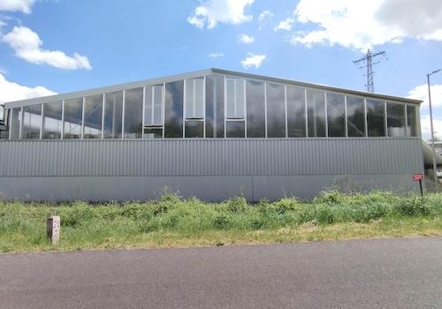 Halle 2 - Seitenansicht