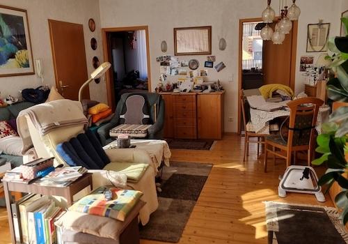 Wohnzimmer EG vor Räumung